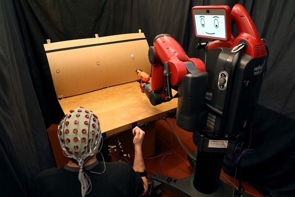 This New System Lets You Control Robots With Brainwaves, Hand Gestures