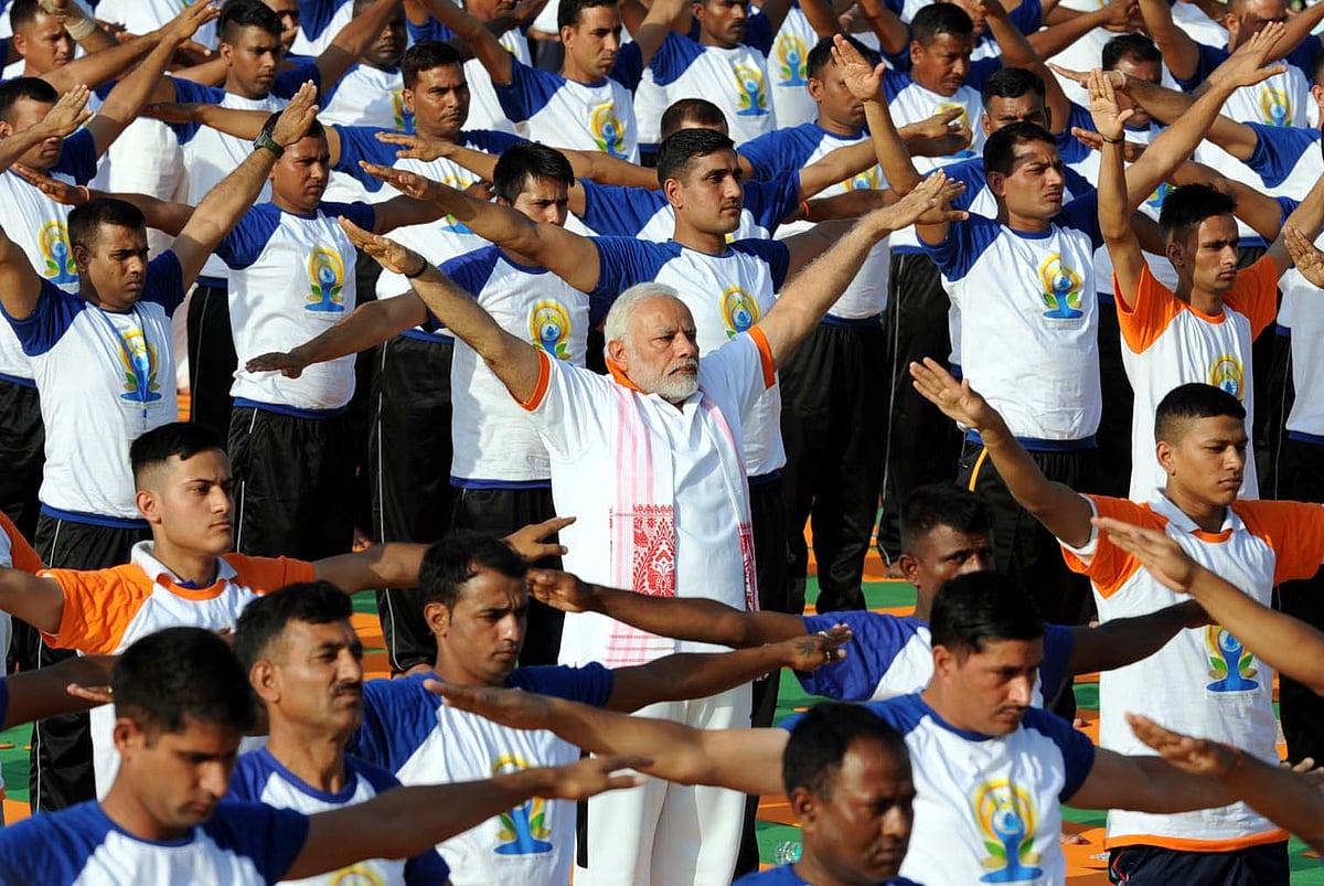 Photo Feature: International Yoga Day 2018