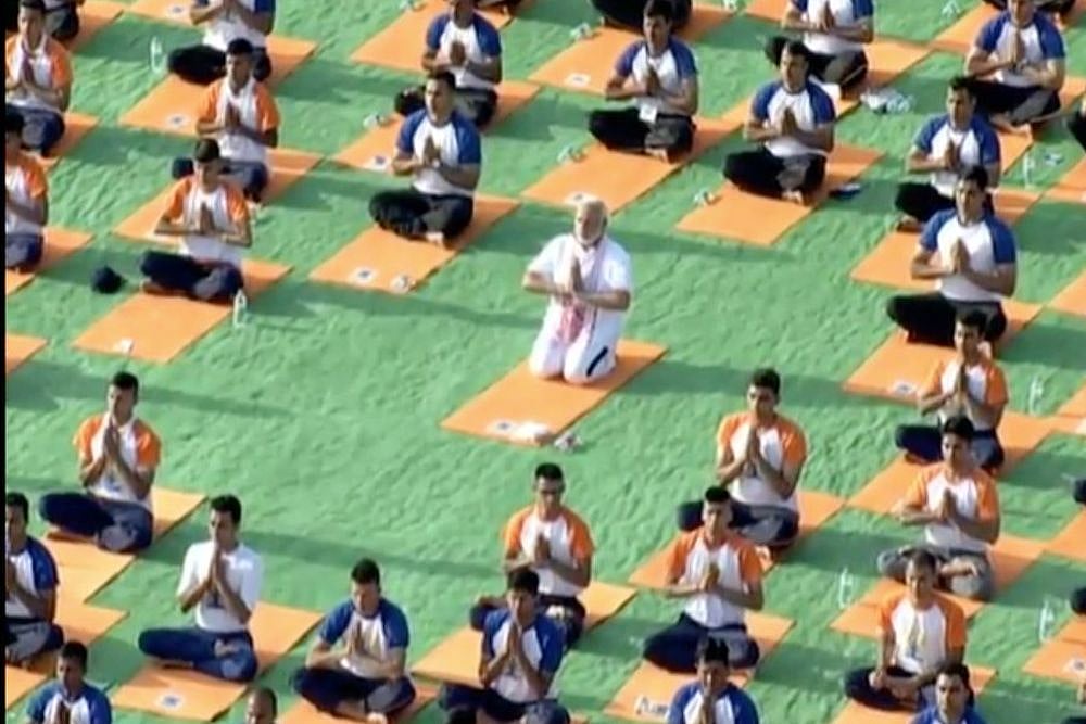 International Yoga Day: ISRO To Map Event Participation Across India Though Satellite Imagery