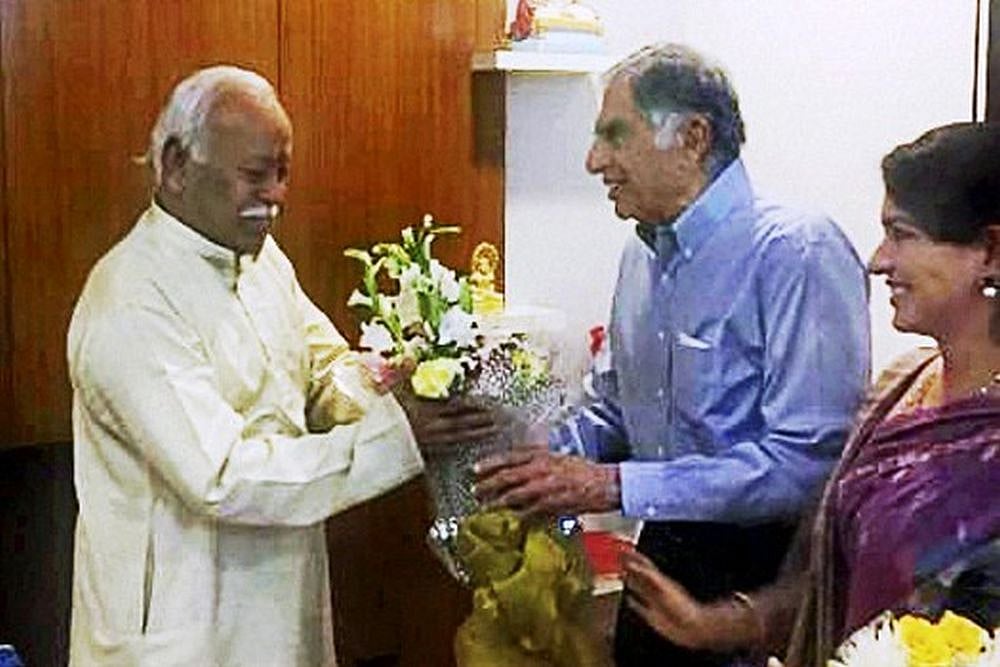 After Pranab Mukherjee, Industrialist Ratan Tata To Share Stage With RSS Chief