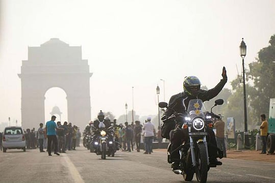 2018 Royal Enfield Himalayan Odyssey Flagged Off
