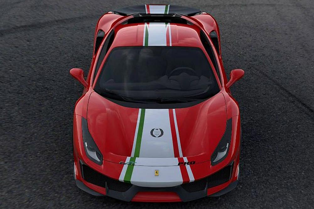 Ferrari 488 Pista ‘Piloti Ferrari’ Colours Revealed