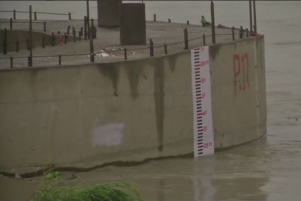 File Photo : The Yamuna’s water level stood at 204.61 metres at 9 am on Wednesday, officials said.