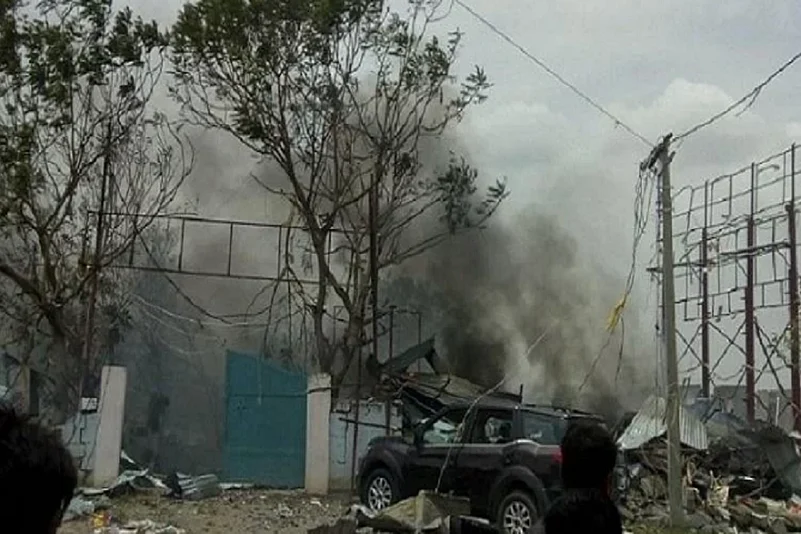 Six Killed, Two Injured in Fire at Licensed Crackers Unit in Andhra Pradesh