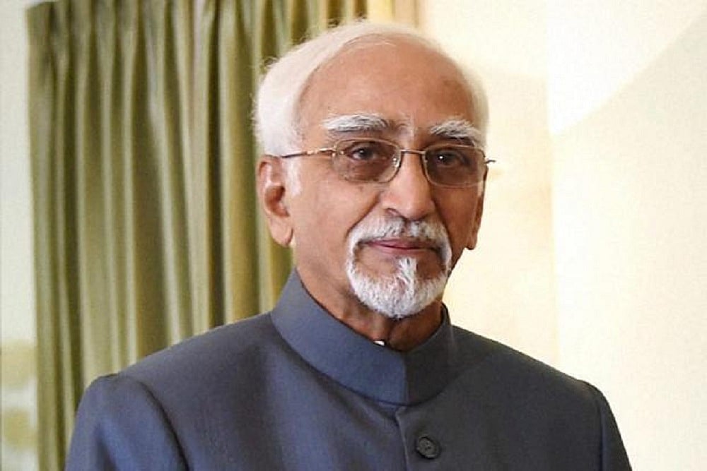 PM's Remarks At My Farewell Considered Departure From Accepted Practice: Hamid Ansari