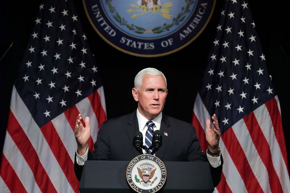 US Vice President Mike Pence