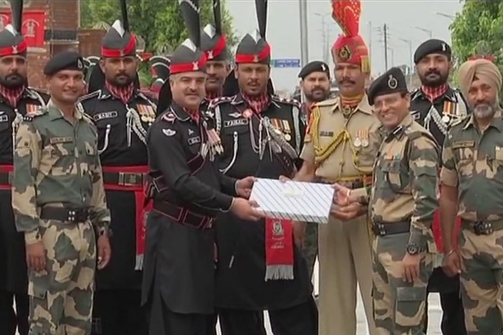 Pak Independence Day: India, Pakistan Soldiers Exchange Sweets At Border
