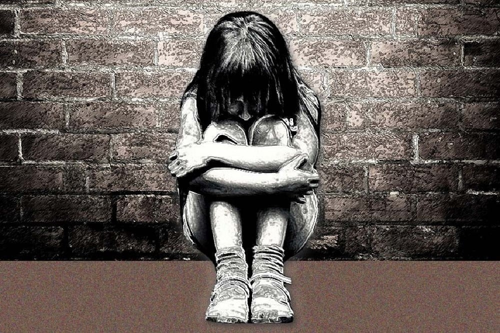 A 10-year-old girl was tortured and kept as domestic help in Delhi.