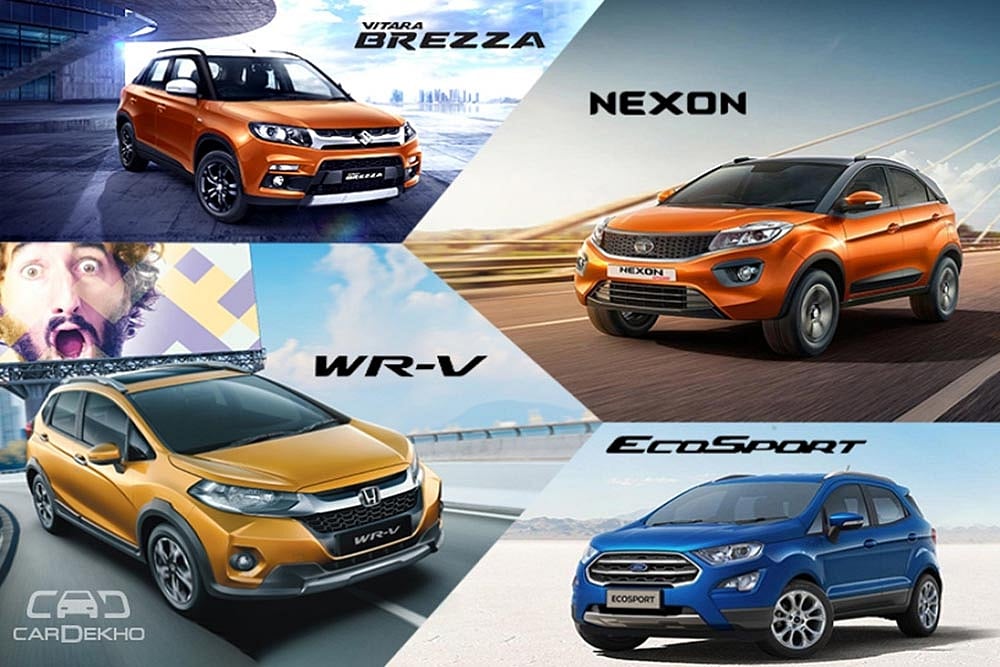Maruti Vitara Brezza's Sales Jump; Honda WRV, Mahindra TUV300 Among Hotsellers