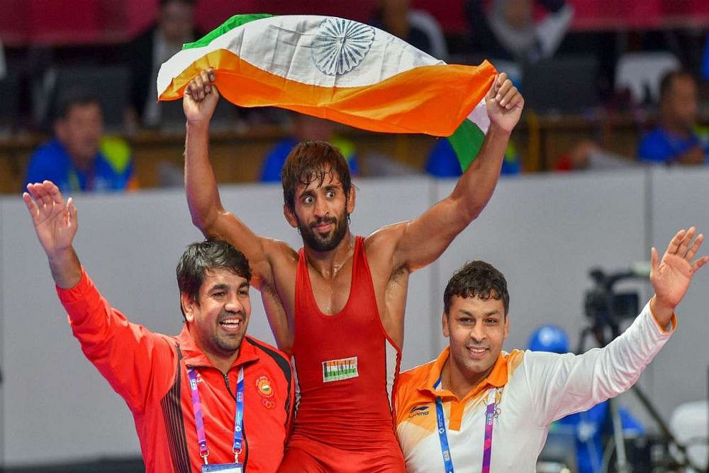 Asian Games 2018: Wrestler Bajrang Punia Gives India First Gold