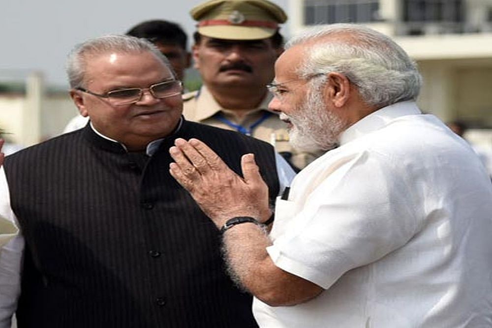 Modi Govt's Strategy Behind Appointment Of Satya Pal Malik As J&K Governor - null