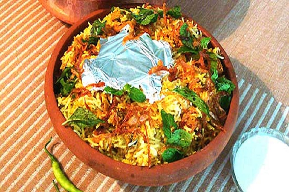 Mutton biryani to die for!