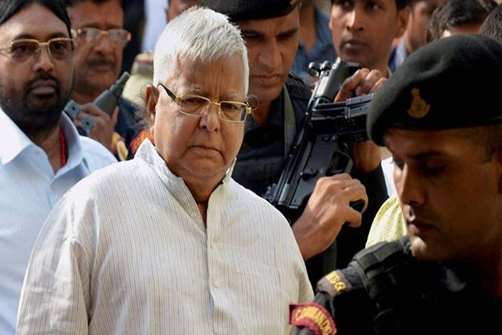 Jharkhand HC Refuses To Extend Lalu Prasad’s Bail, Asks Him To Surrender by Aug 30