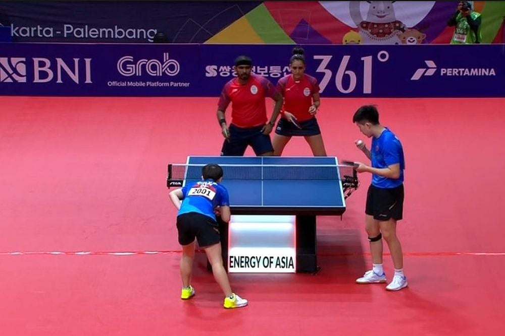 Sharath Kamal-Manika Batra Win First Asian Games Bronze Medal In Mixed Doubles Table Tennis