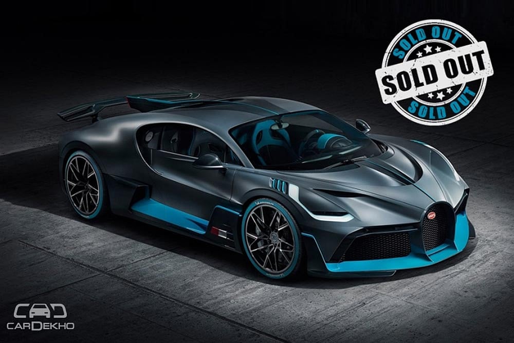 Rs 40 Crore-Bugatti Divo Sold Out Before Launch