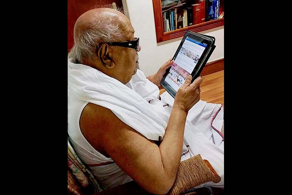 Writer Par Excellence: Karunanidhi Wrote His Last Script For TV Serial At The Age Of 90