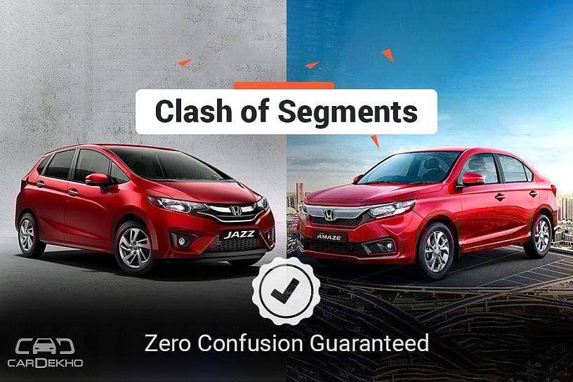 Clash Of Segments: 2018 Honda Jazz vs Honda Amaze - Which Car To Buy?