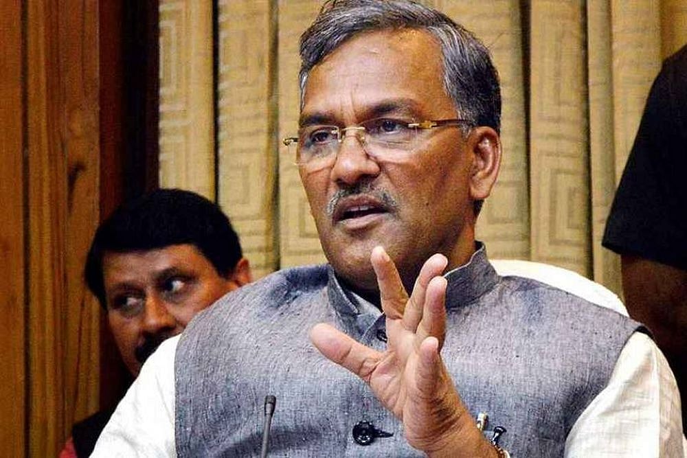 Uttarakhand CM Trivendra Singh Rawat