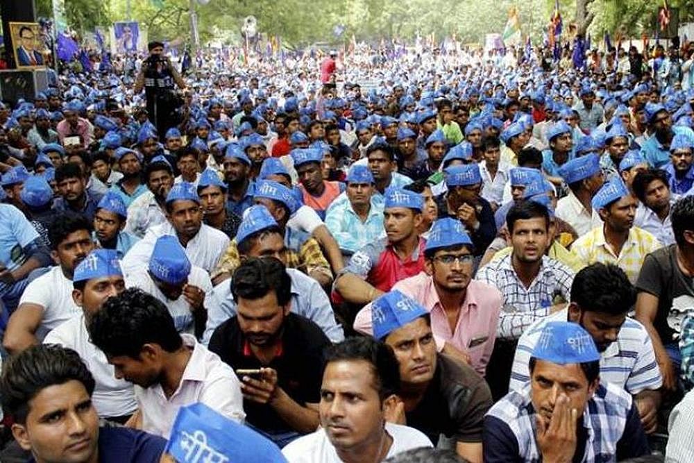 Bhim Army workers