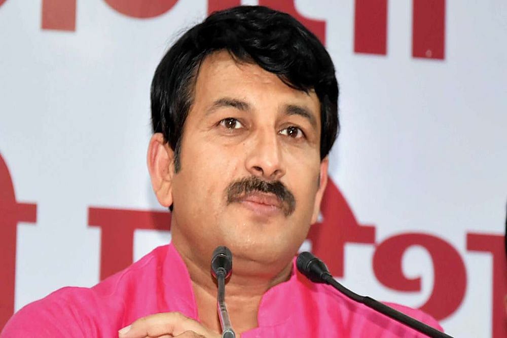 Delhi Bharatiya Janata Party chief Manoj Tiwari.