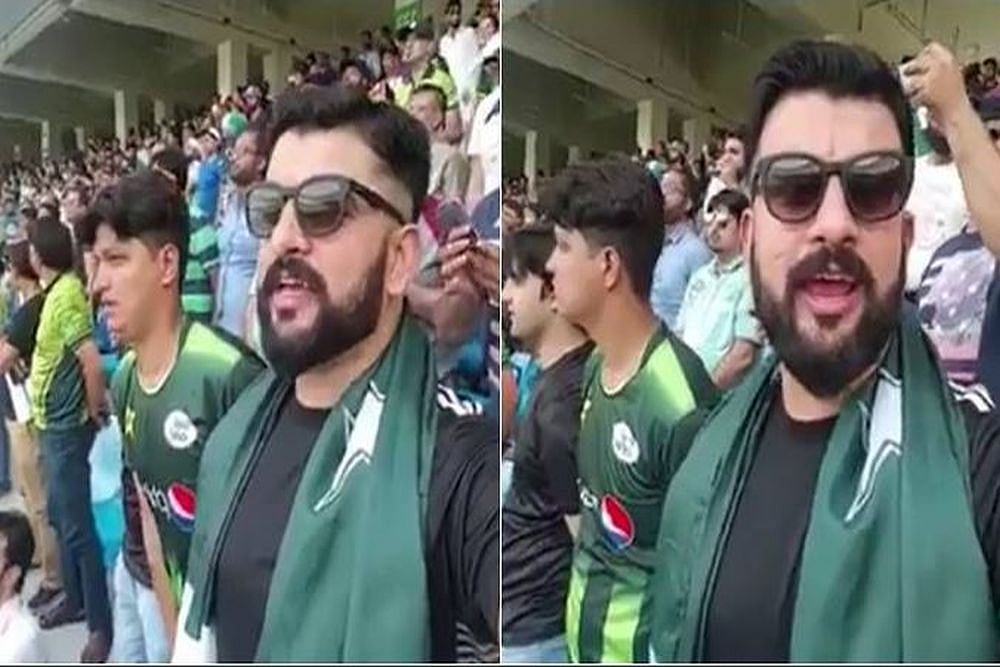 Watch: Pakistani Man Sings Indian National Anthem At India, Pakistan Cricket Match