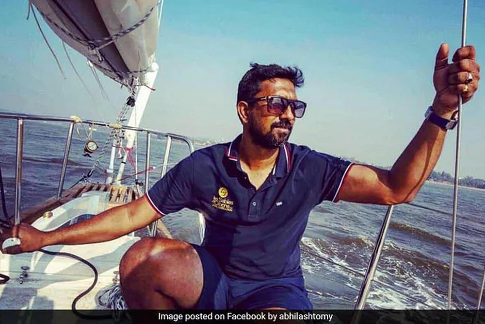 Navy Aircraft Locates Vessel Of Injured Naval Officer Abhilash Tomy