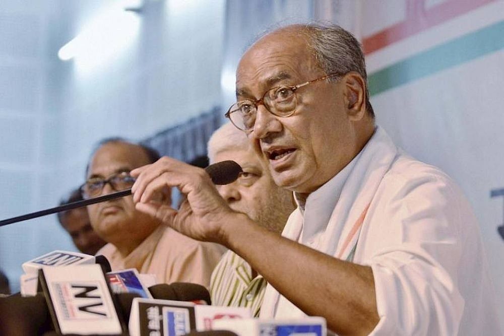 Arrest Me If I Am Anti-National, Naxal Sympathiser, Digvijaya Singh Dares BJP