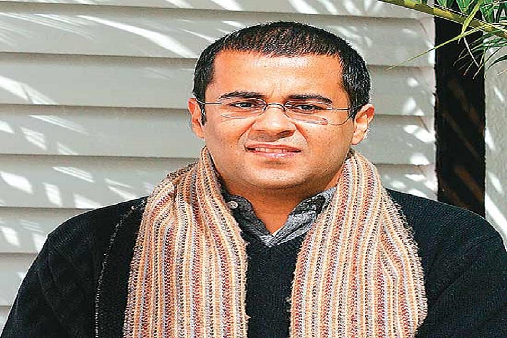 Best-selling author Chetan Bhagat has revealed the cover and a movie-style promo of his new book <em>The Girl in Room 105</em>