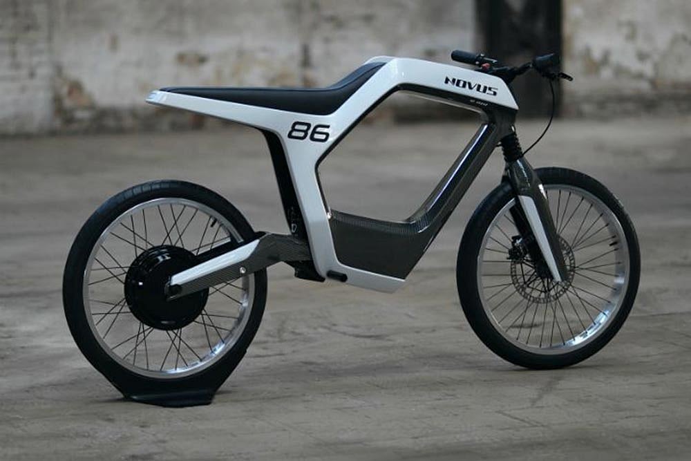Novus’ $35,000 Electric Motorcycle Showcased At CES