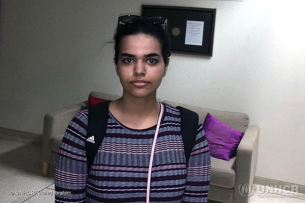 Saudi Woman Who Fled From Her Country Reaches New Home In Canada