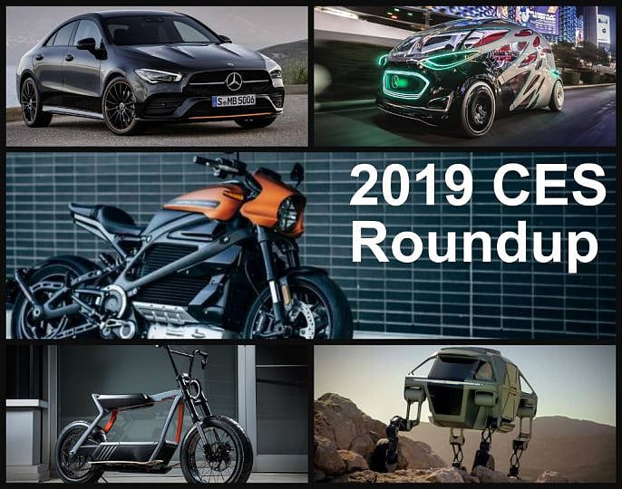 CES 2019 Roundup: The 12 Hottest Cars, Bikes & Tech To Drool Over