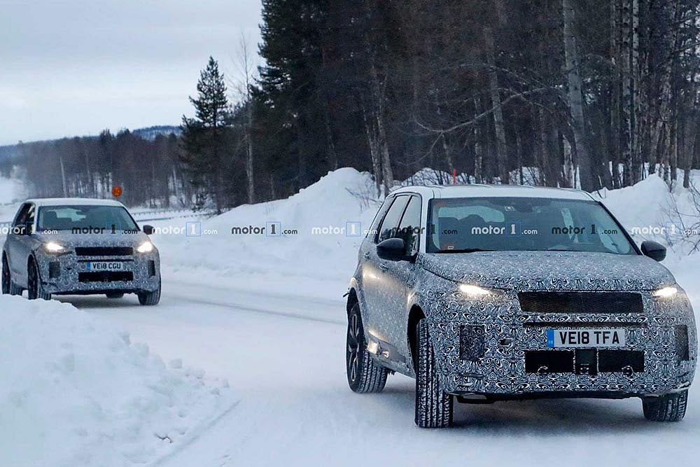 Land Rover Discovery Sport Facelift Spied Testing