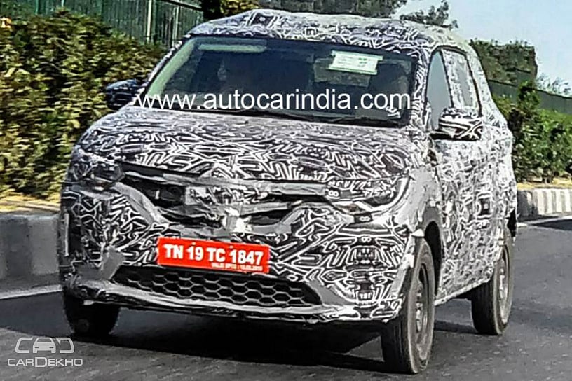 Upcoming Renault RBC MPV Spied; Gets Projector Headlamps