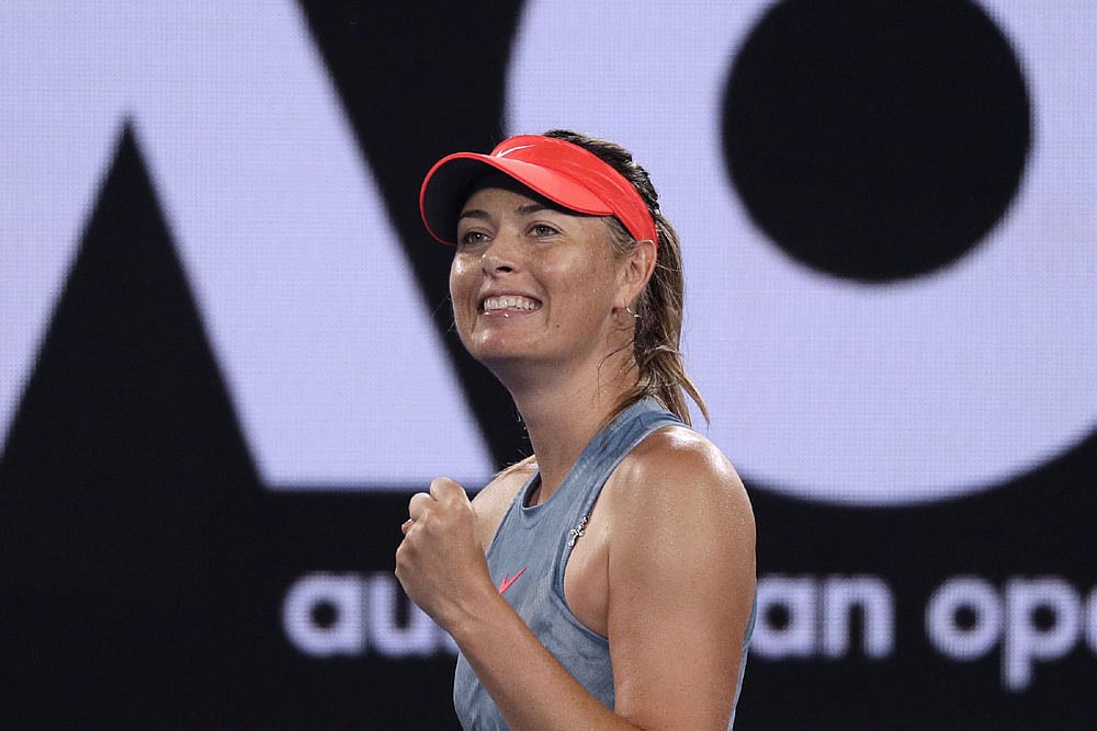 Australian Open: Maria Sharapova Beats Defending Champion Caroline Wozniacki In Three Sets