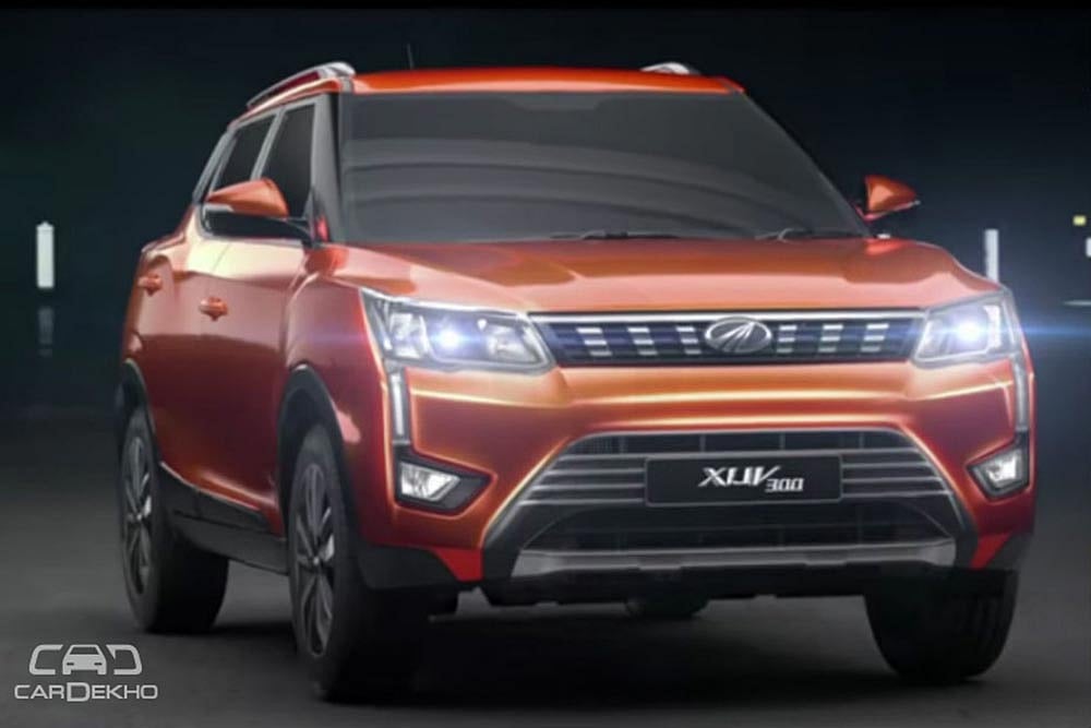 Mahindra XUV300 Colour Options Revealed Ahead Of Launch Next Month