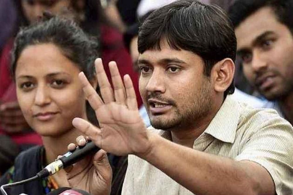 Former JNUSU president Kanhaiya Kumar