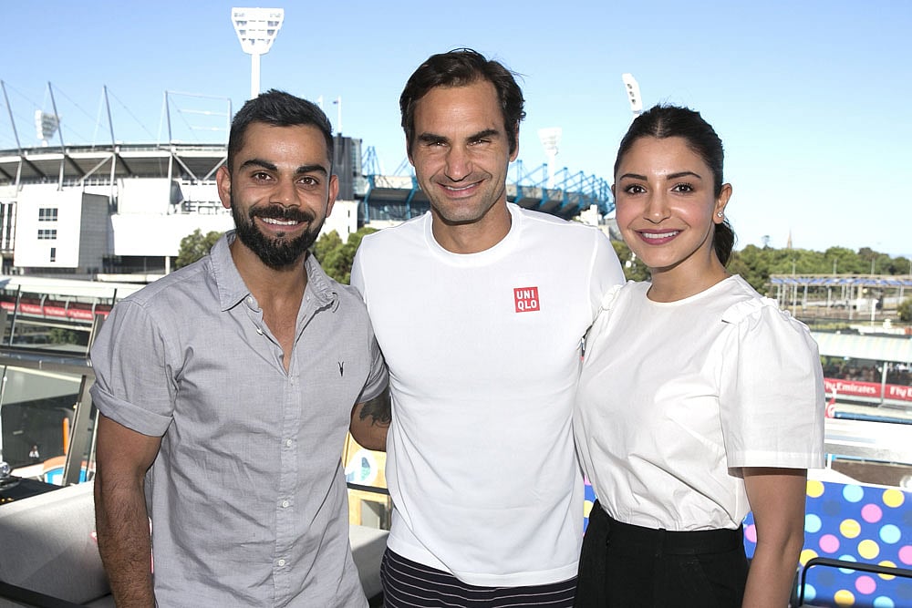 Virat Kohli And Anushka Sharma Meet Tennis Great Roger Federer, Fans Troll 'Australian Open' For 'Legends' Post