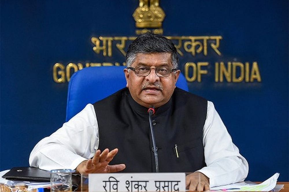 Union Minister Ravi Shankar Prasad