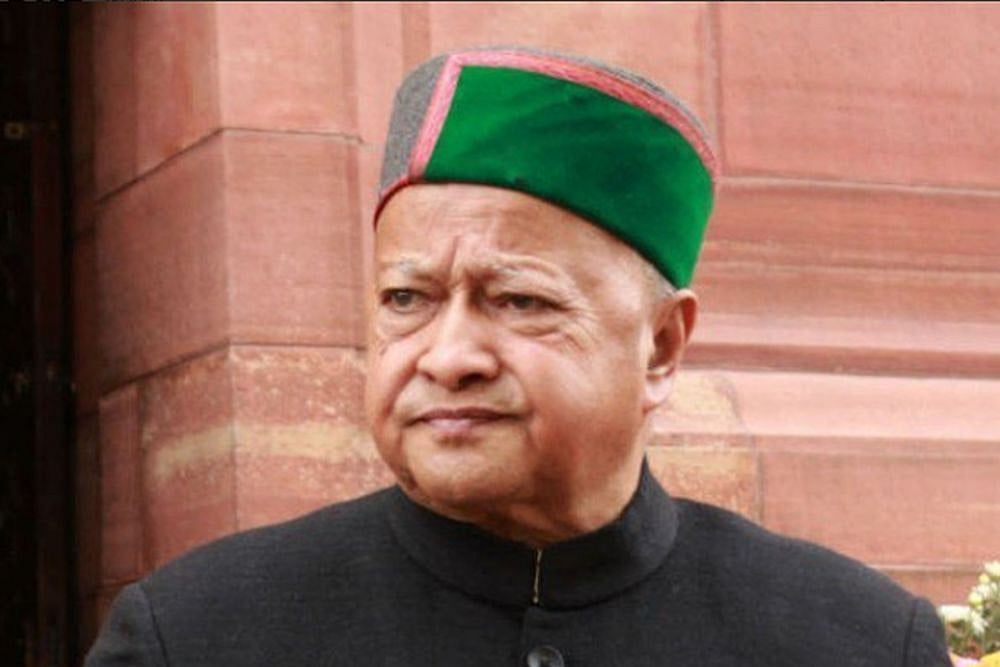 Former Himachal Pradesh Chief Minister Virbhadra Singh 