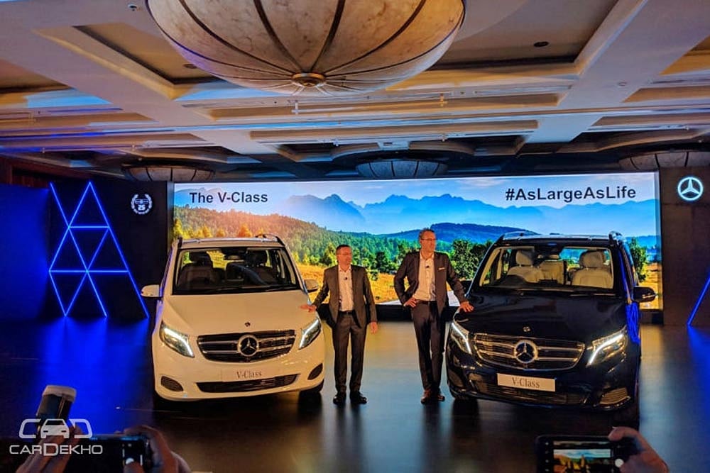 Mercedes-Benz V-Class Launched, Price Starts At Rs 68.40 lakh