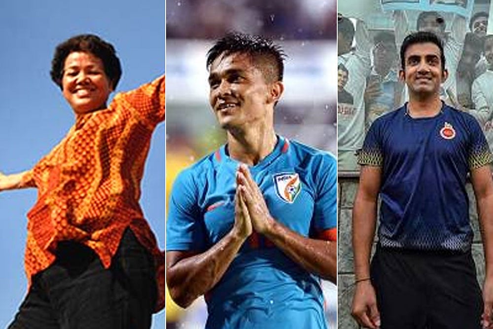 Bachendri Pal Conferred With Padma Bhushan; Padma Shri For Gautam Gambhir, Sunil Chhetri