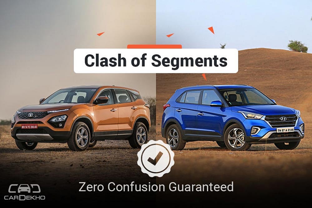 Clash Of Segments: Tata Harrier Vs Hyundai Creta - Which Car To Buy?