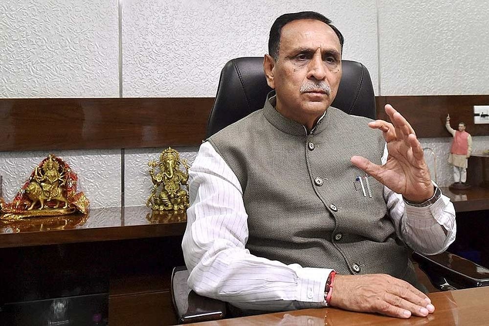 Former Gujarat Chief Minister Vijay Rupani