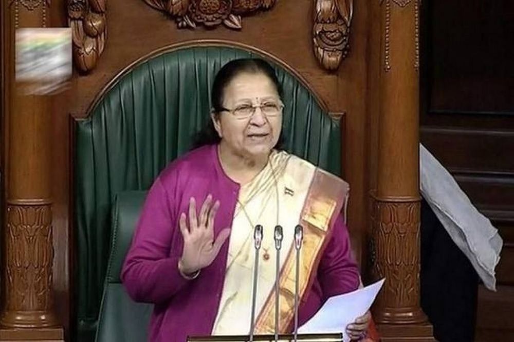 19 AIADMK, TDP Members Suspended By Lok Sabha Speaker Sumitra Mahajan