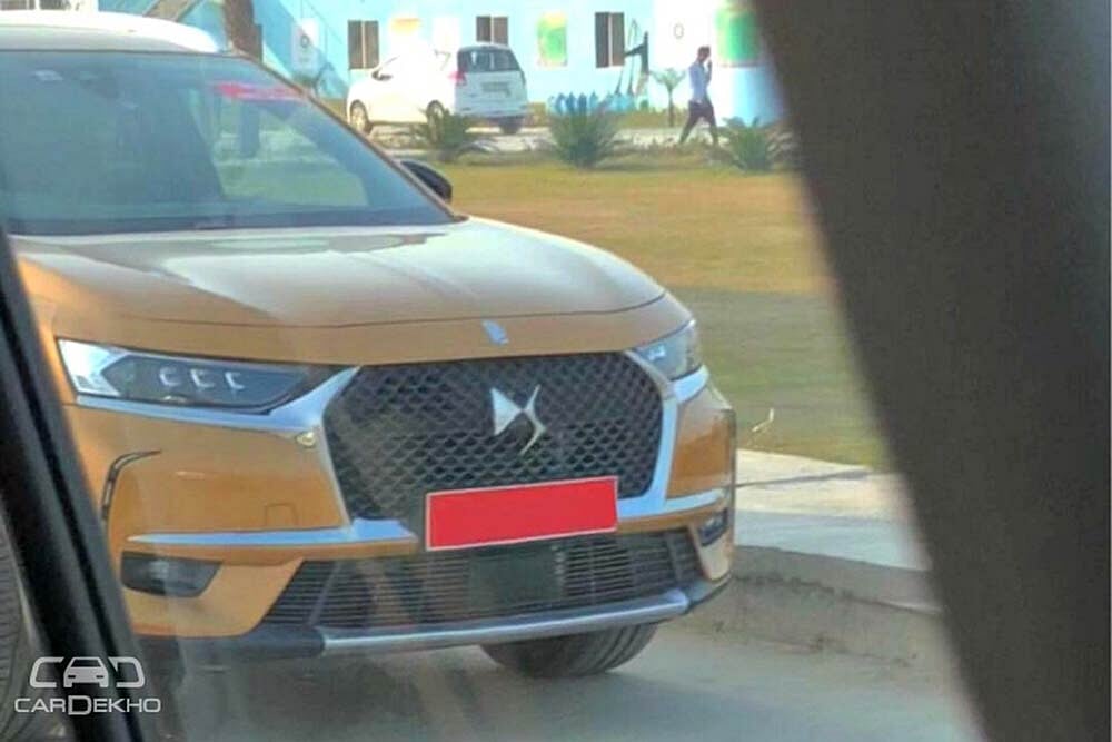 Groupe PSA’s BMW X1, Audi Q3 Rival DS 7 Crossback Spotted In India