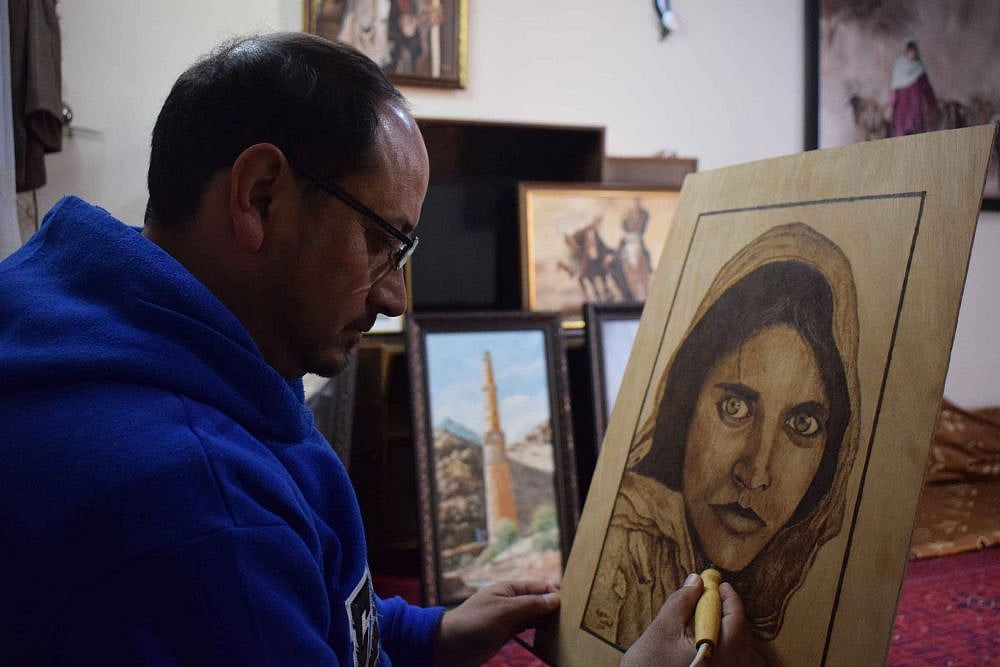 Afghan Artists Tryst With Art In India