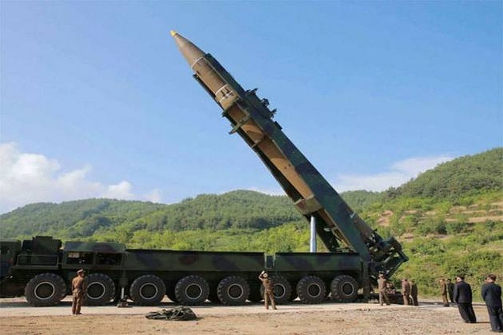 North Korea tests missiles from new nuclear warship