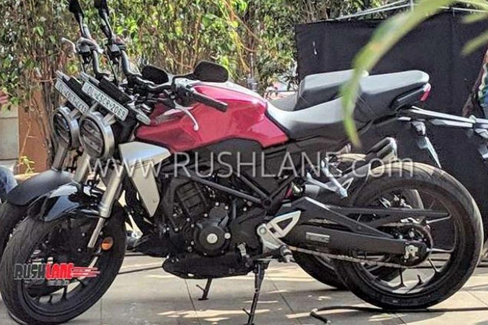 Honda CB300R Spotted In India Spec During Ad Shoot
