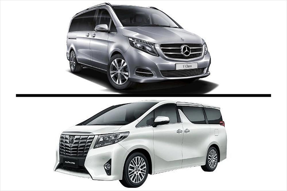 2019 Mercedes-Benz V-Class vs Toyota Alphard: Comparison