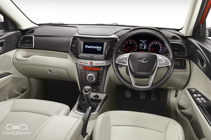 Mahindra XUV300 Interior Spied Up Close; Gets A Sunroof, Steering Modes